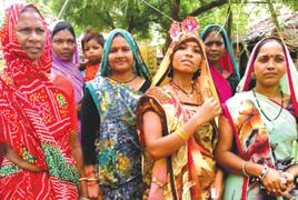 Elected Sahariya women swing into action