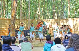 Theatre in the jungle attracts thousands   
