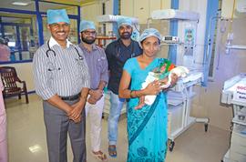 How a district hospital saved a baby weighing 650 gm