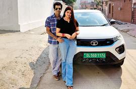 My cousin’s electric car and how it went to Mussoorie 