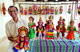 Puppets wait for their museum in Kasaragod